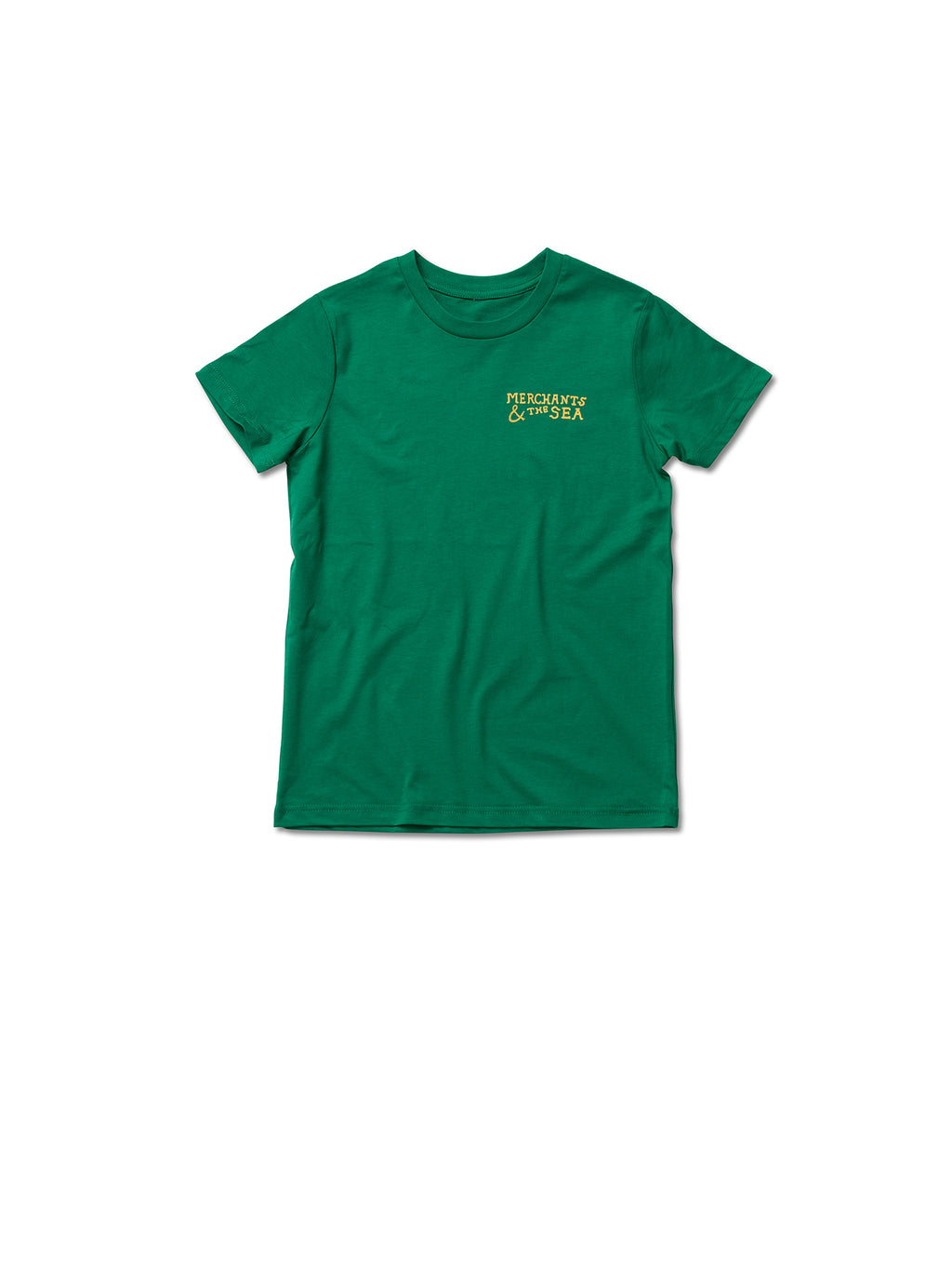 Merchants & The Sea Green Youth Tee