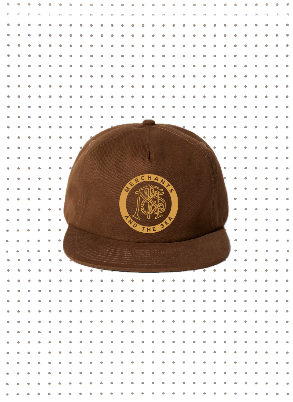 Merchants & The Sea Harbor Crest Hat Brown