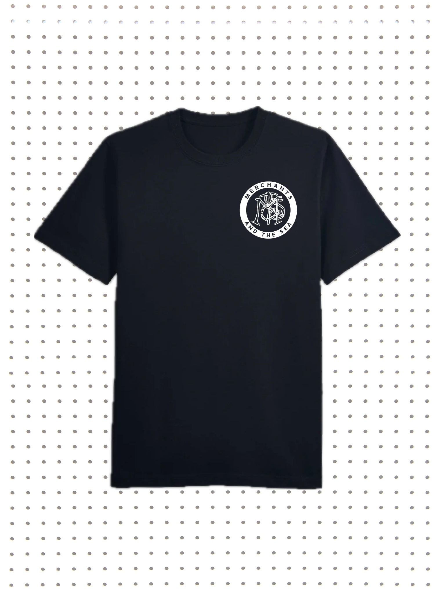 Merchants & The Sea Black T-Shirt